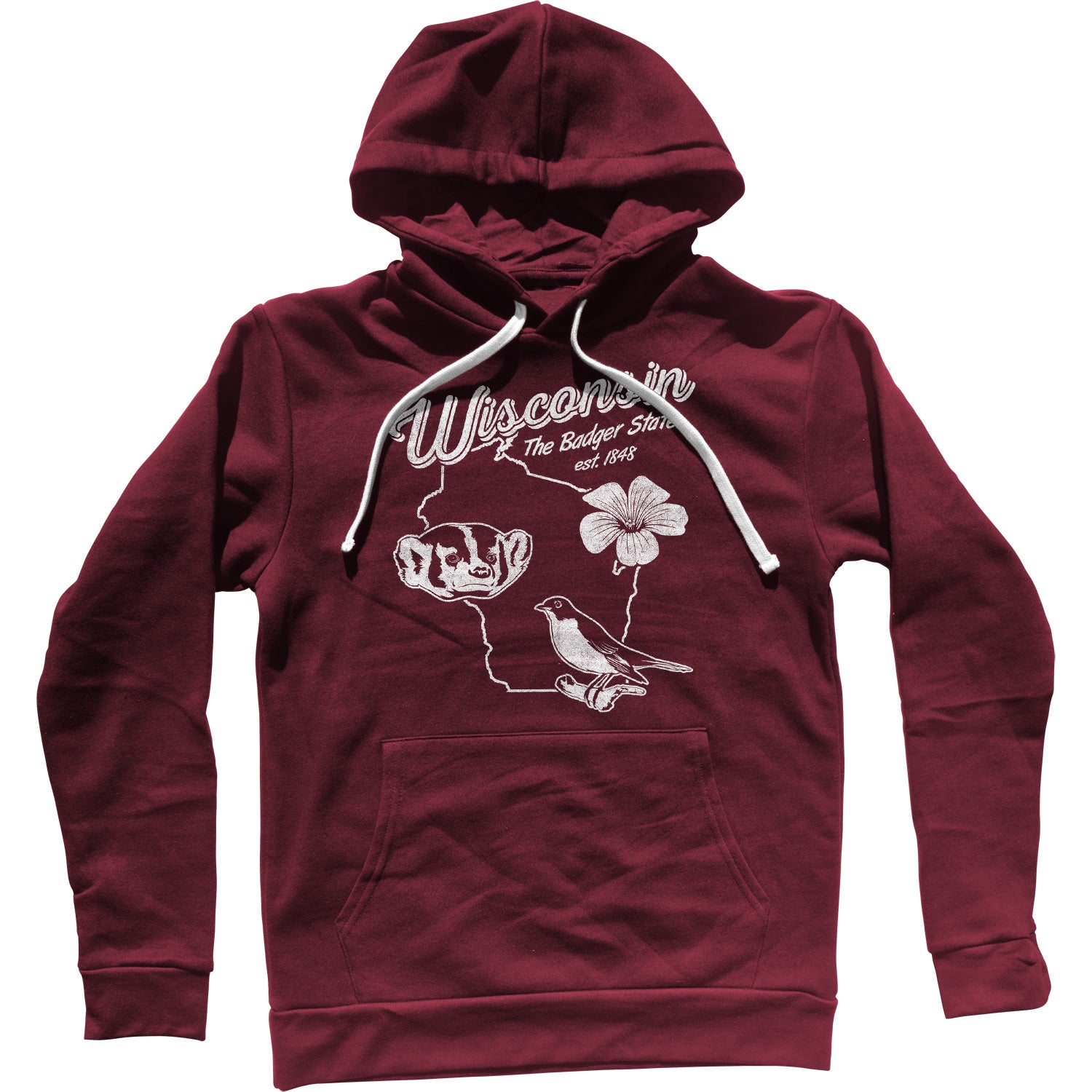 The hundreds hoodie discount burgundy