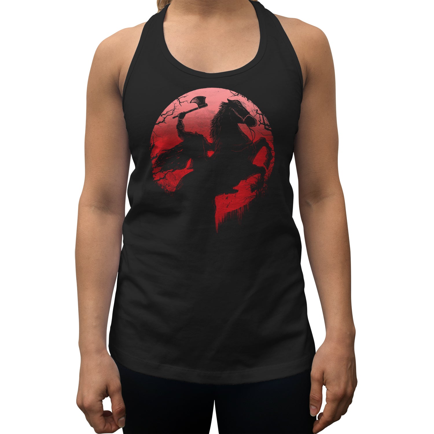 Wednesday Women's Nightshades & Ravens Tank Top White