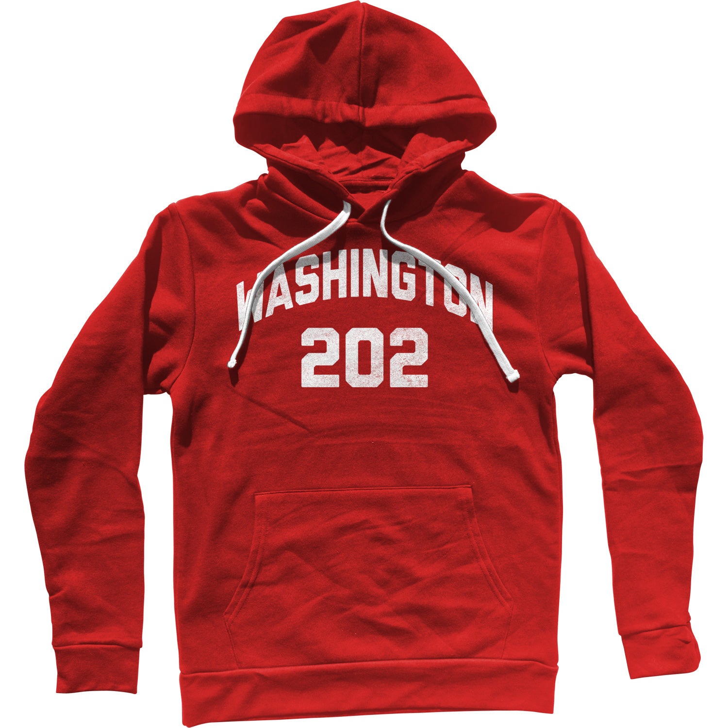 Red cheap dc hoodie