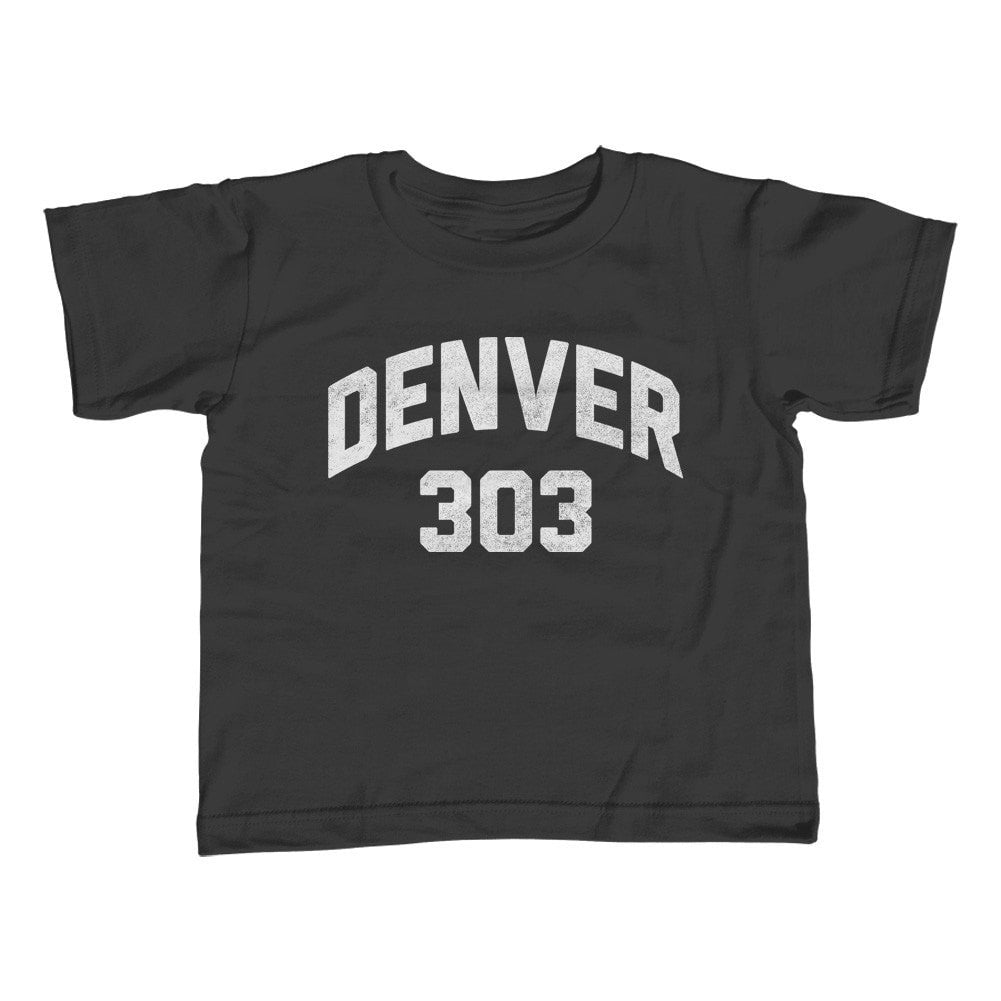 Denver Broncos Toddler (2T-4T) Logo T-Shirt Navy