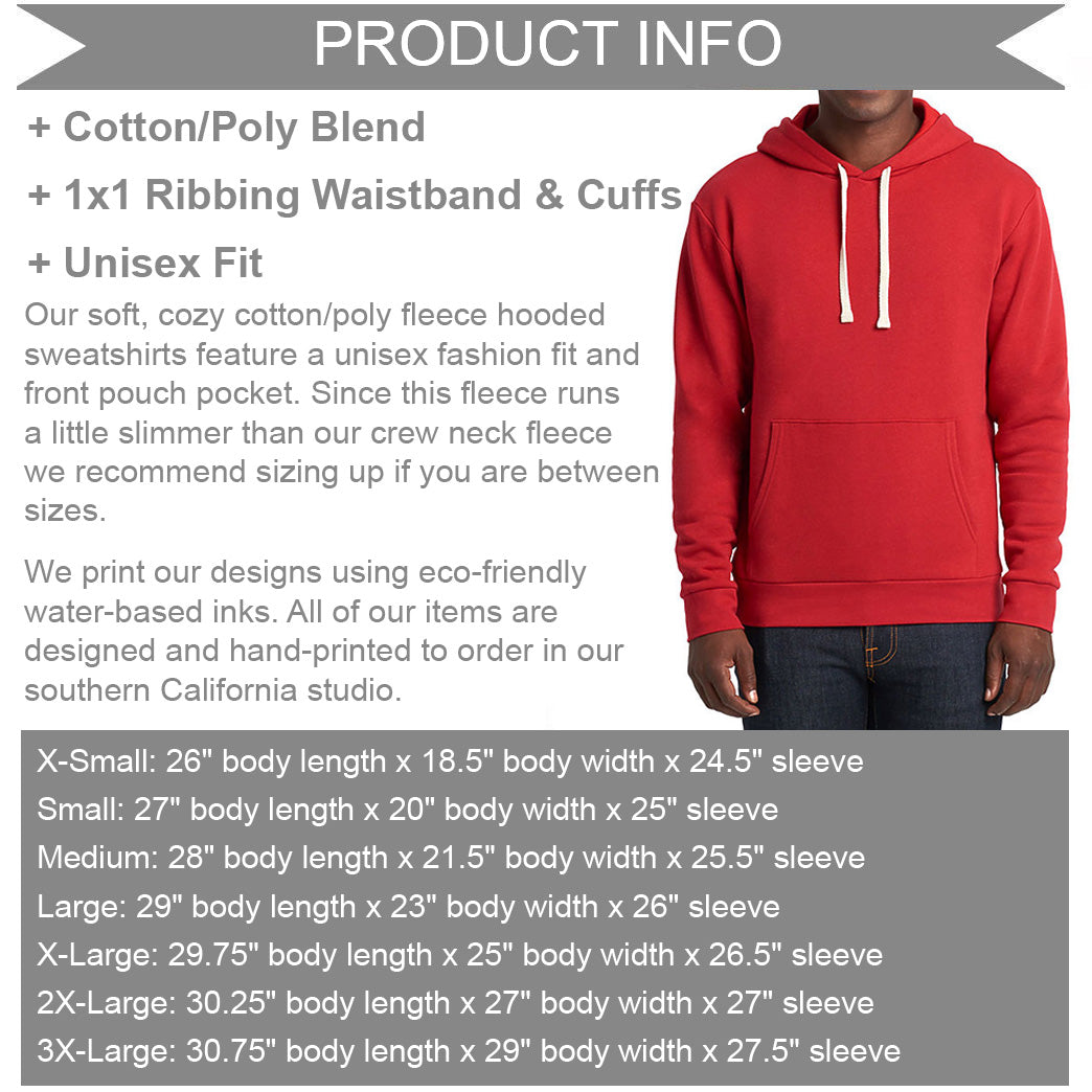 A sizing guide for our Classic Hoodies launching tomorrow at 11am AEST