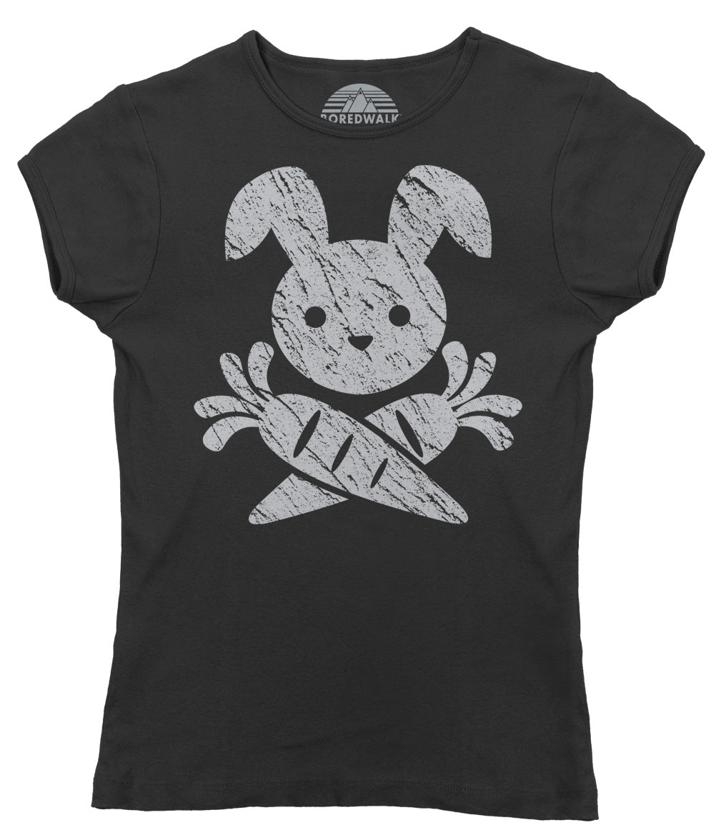 Women's Pirate Bunnies T-Shirt - By Ex-Boyfriend - Boredwalk