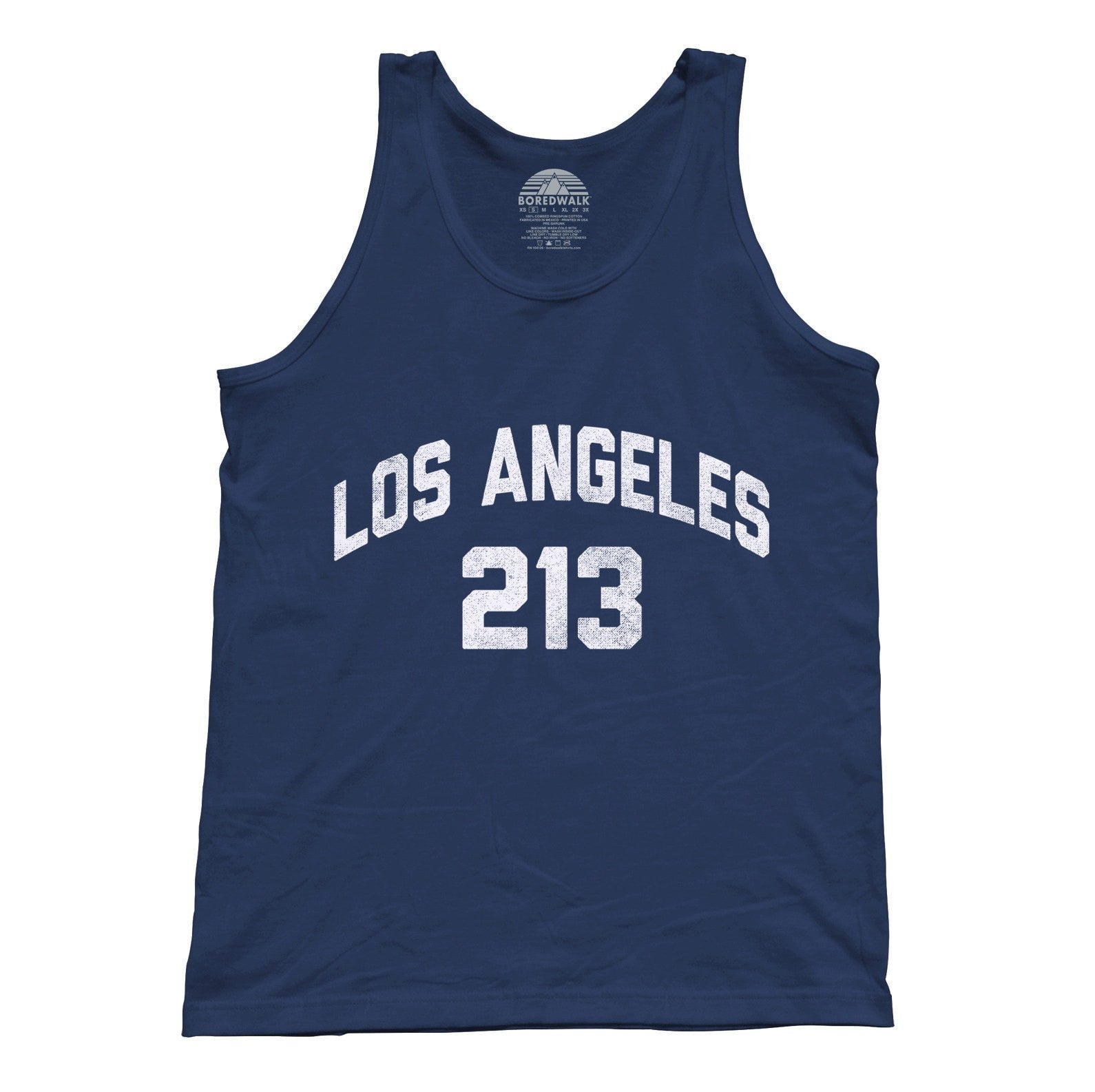 Men's Los Angeles 213 Area Code T-Shirt - Boredwalk