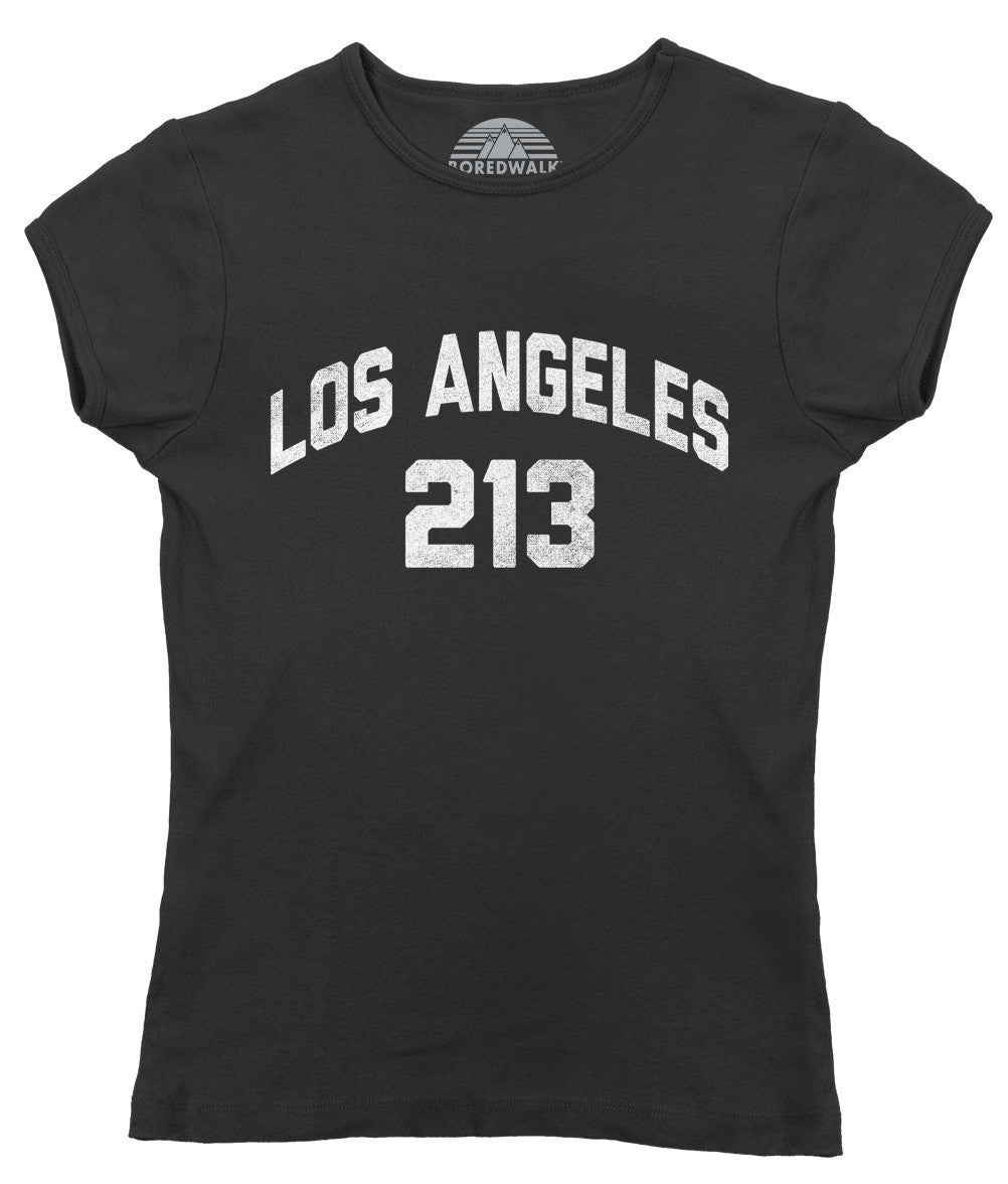 LosAngeles Black t shirt for womens