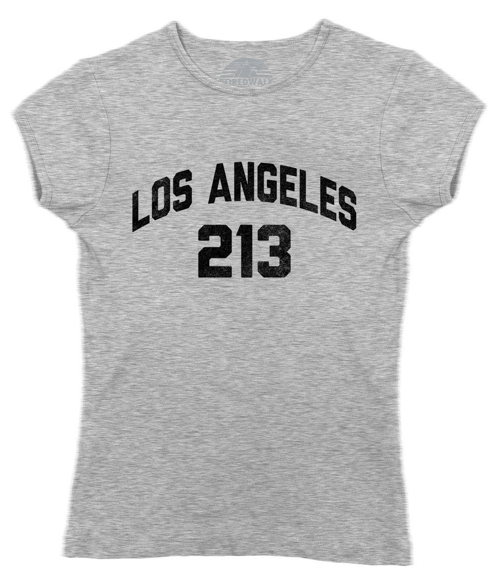 Men's Los Angeles 213 Area Code T-Shirt - Boredwalk