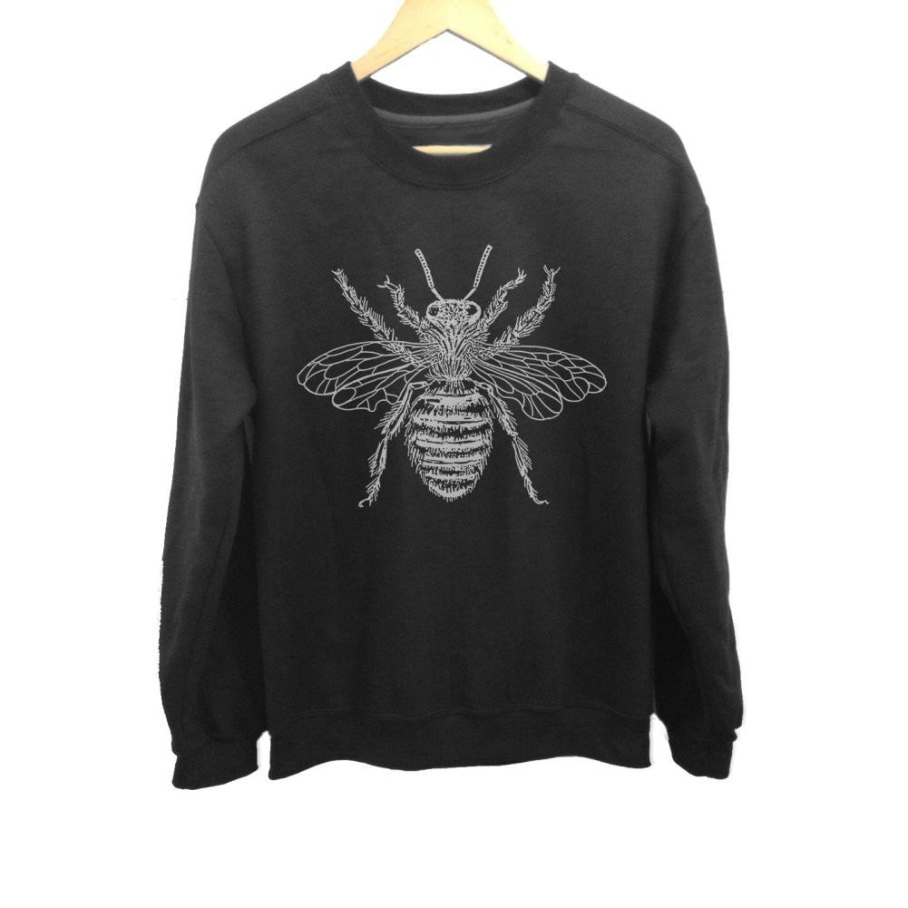 Sweatshirt with bee online logo