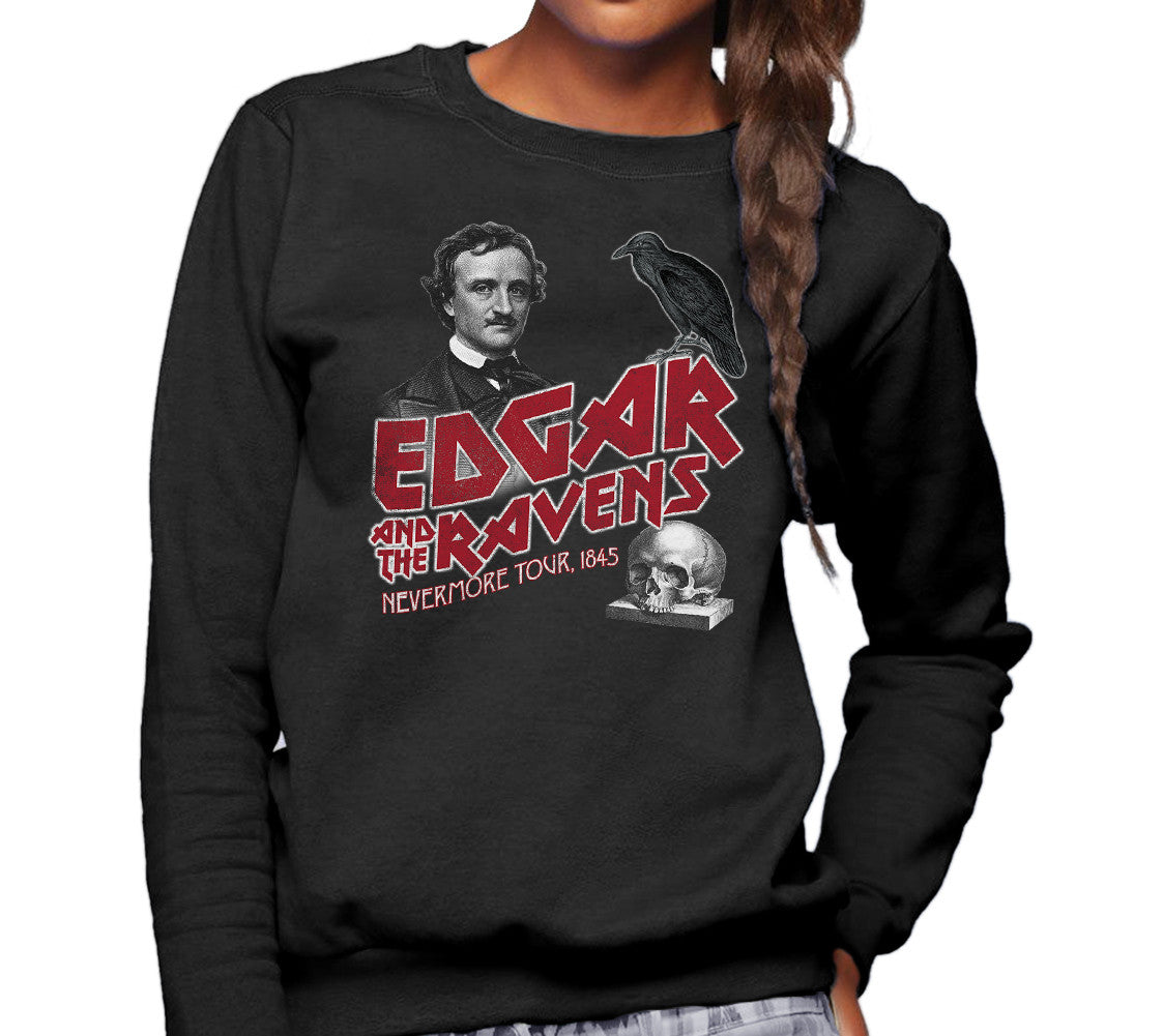 Men's Edgar and the Ravens Nevermore Tour T-Shirt Edgar Allan Poe -  Boredwalk