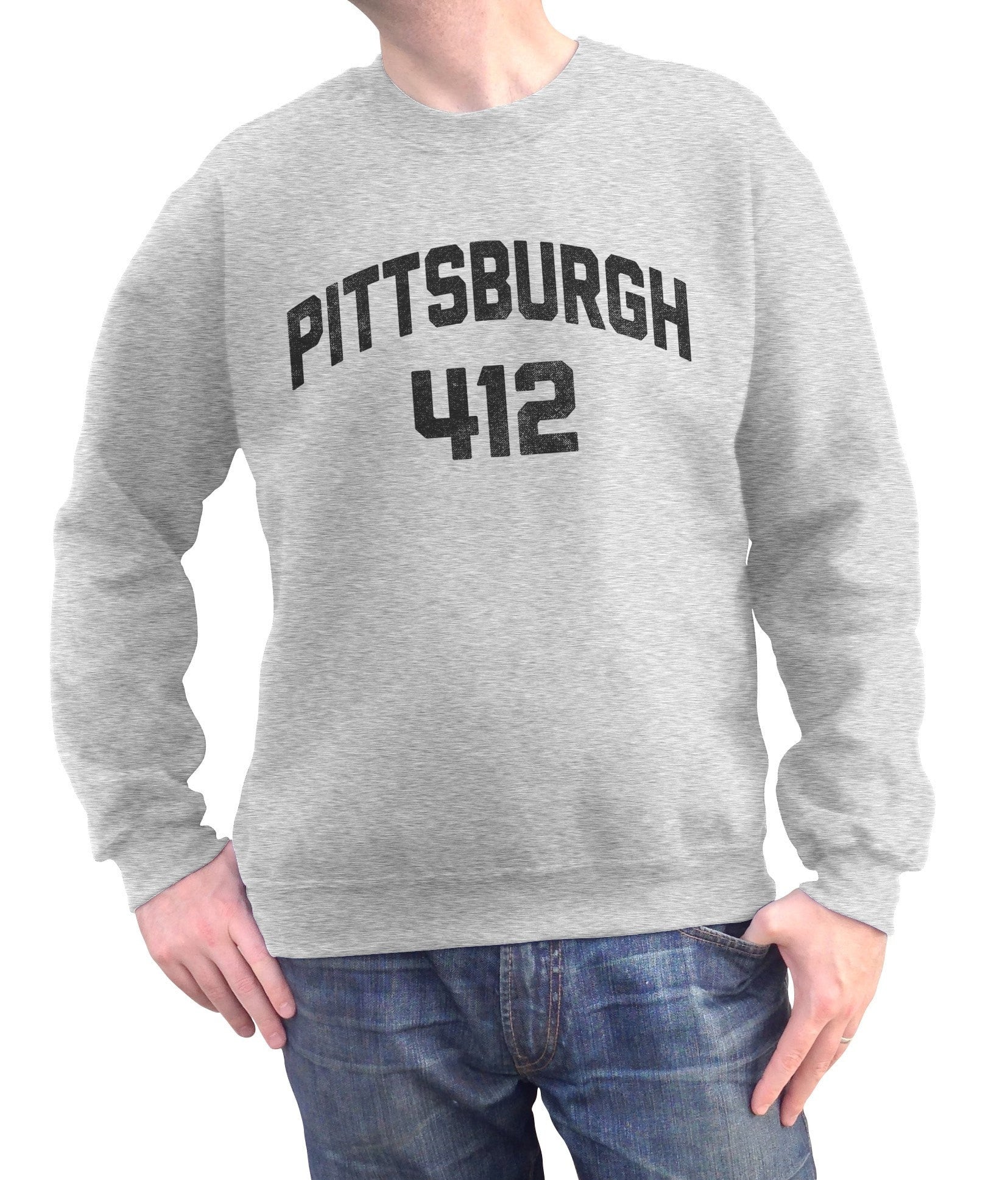 Women's Pittsburgh 412 Area Code Scoop Neck T-Shirt - Boredwalk