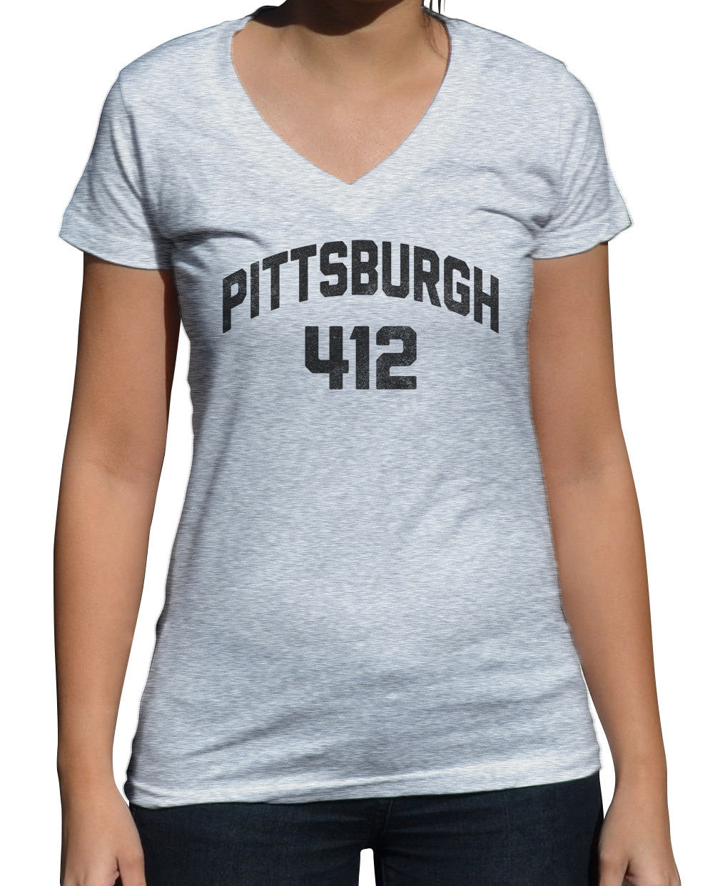 Women's Pittsburgh Pirates Black/White Plus Size V-Neck Jersey T-Shirt