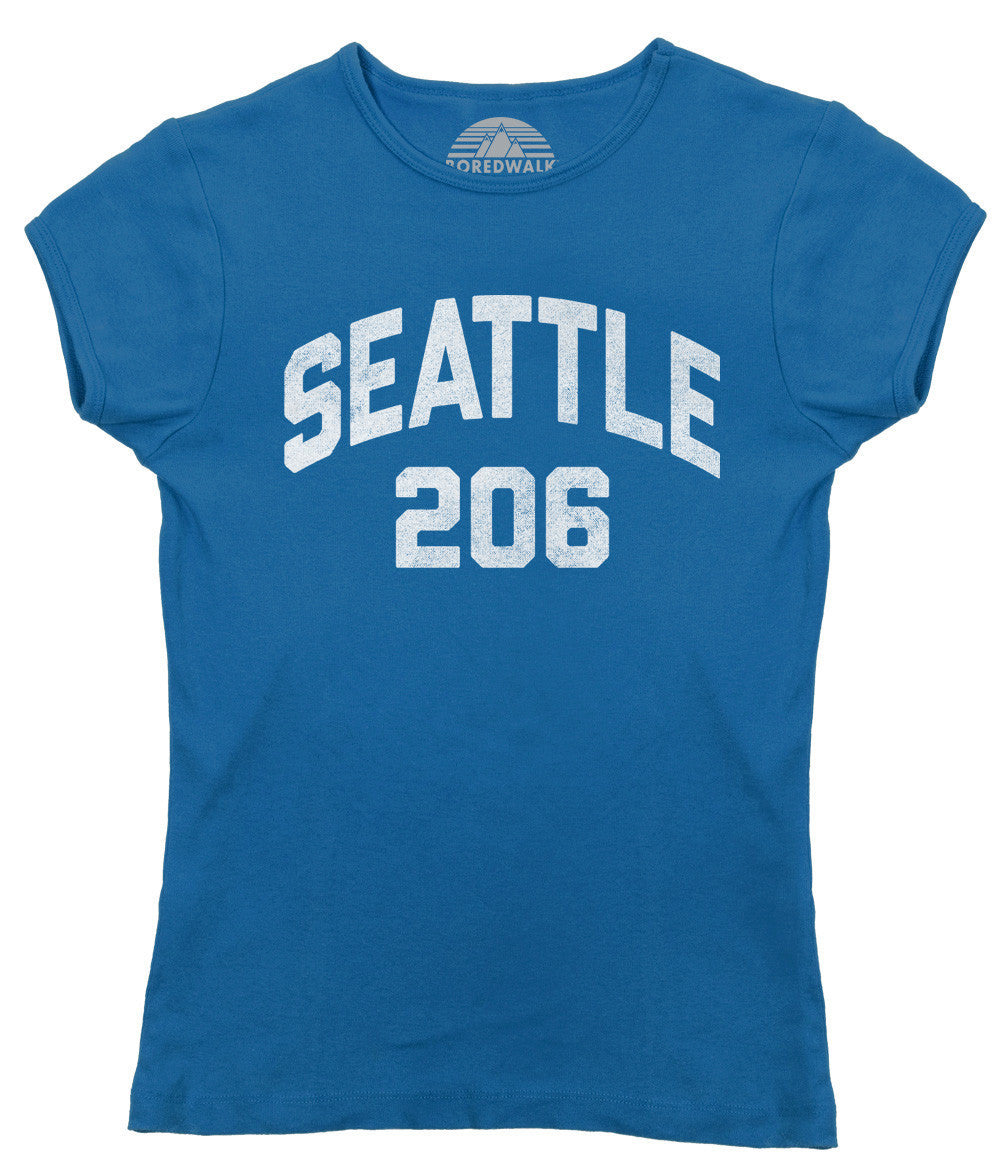 Seattle Mariners Vintage Throwback Royal Blue T Shirt