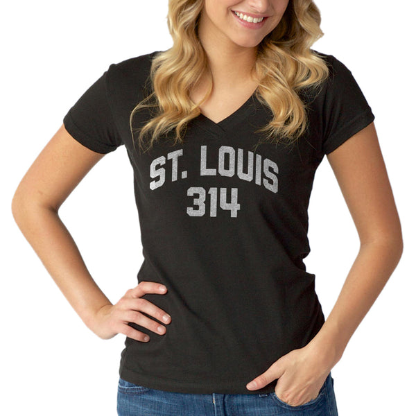 Women's Shaded Logo T-Shirt – We're St Louis!!!