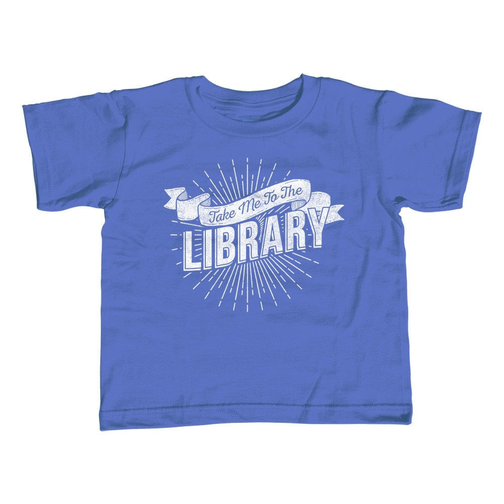 Girl's Take Me To The Library T-Shirt - Unisex Fit