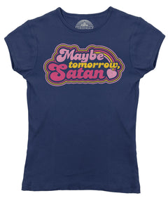 Maybe Tomorrow Pink Unisex T Shirt Funny Short Sleeve T-shirt 