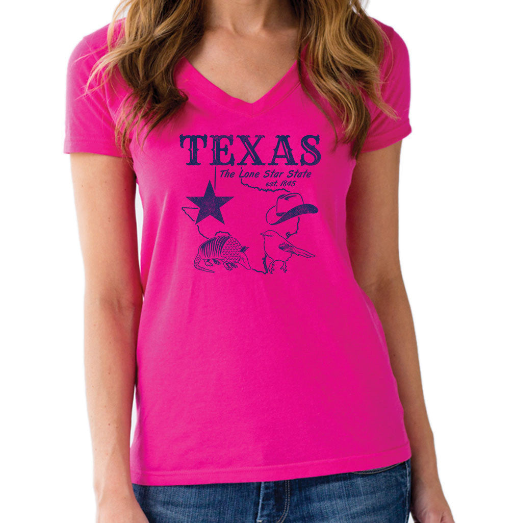 Dallas Cowboys Merchandise Antonia V-Neck T-Shirt - Women's