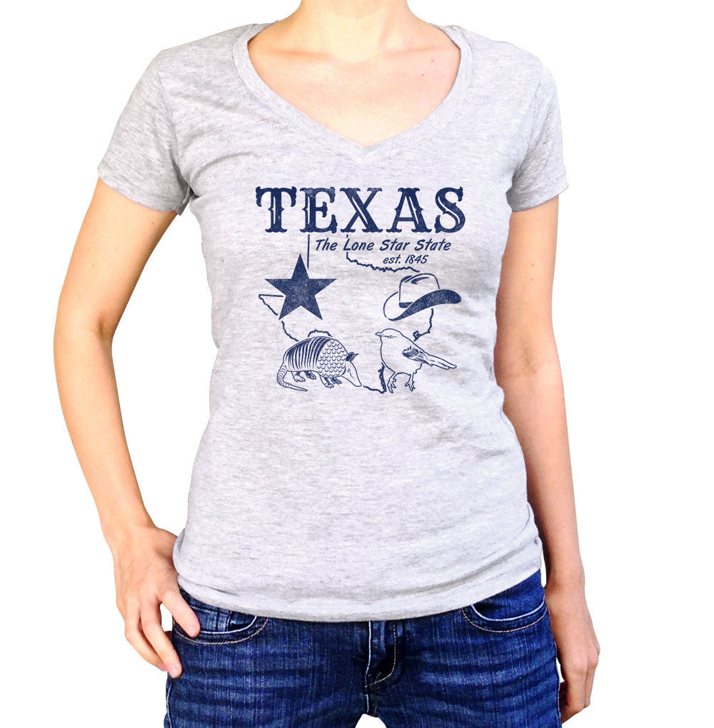 Dallas Cowboys Merchandise Antonia V-Neck T-Shirt - Women's