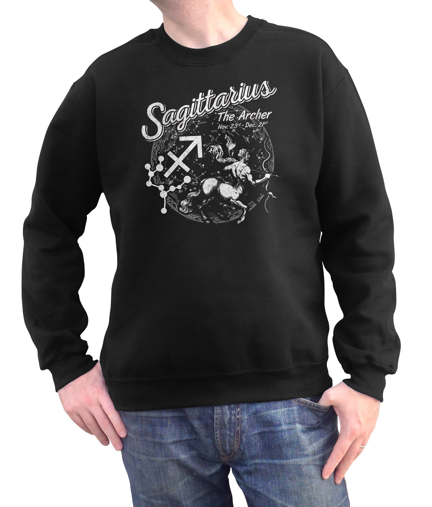 Unisex Vintage Sagittarius Sweatshirt